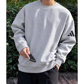 아디다스 무지 맨투맨 긴팔 티셔츠 단체 데일리