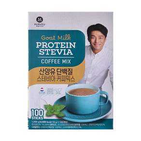 맥널티커피 산양유 단백질 스테비아 커피믹스