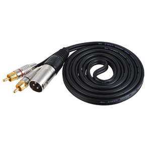 체리스팟 CS-DX1 XLR to RCA 오디오 케이블 1.5M (2RCA 캐논 XLR 변환)