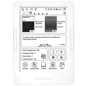 미북 MEEBOOK E6 E Ink 전자책 이북리더기 3+32GB 중국내수용