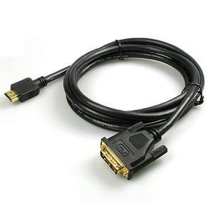 HDMI TO DVI변환기 연결선 그래픽카드케이블 영상전송 2m