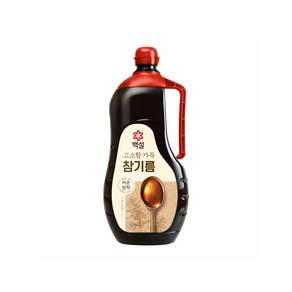 백설 고소함 가득 참기름1.5L 1개 참기름100%