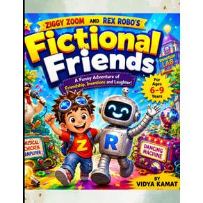 Fictional Friends: Ziggy Zoom and Rex Robo Jr.'s Adventurous Invention Story