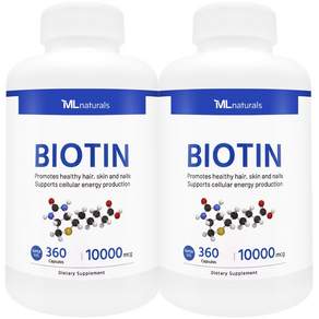 [미국직구](원산지 미국)(FDA cGMP 준수 제조) 마이라이프 내추럴스 비오틴 10000 mcg (수퍼사이즈)