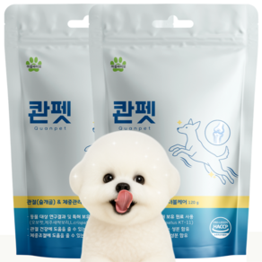 콴펫 강아지 관절 종합영양제 슬개골 체중관리 유산균