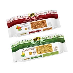 크릭 크래커 토마토 앤 바질 250g + 올리브오일 앤 로즈마리 250g