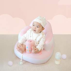 나이비 휴대용 아기의자 유아 이유식 의자 소프트