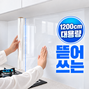 모던라인 뜯어쓰는 투명 주방 시트지