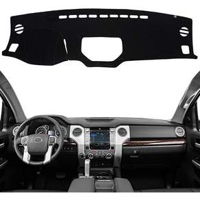 KEYOOG 대시보드 커버 Dash Mat Fit for Toyota Tacoma 2015-2005 HUD 모델 제외 Car Board Anti-Glare Carpet
