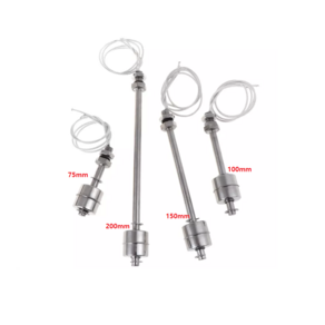 BX92 NC NO type 수직 수위 감지 센서 스테인레스 mini Steel Float Switch 75 100 150 200mm 미니 워터 레벨 센서