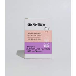 여성 질유산균 Durabac 4중방어코팅 (30캡슐/1개월) 이너케어플러스 건강기능식품