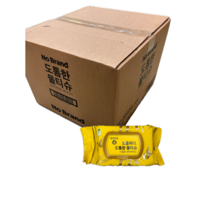 노브랜드 도톰한 100매 물티슈