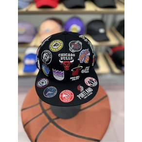 엔비에이 NBA 어센틱 올팀 로고 하드 스냅백 N265AP642P