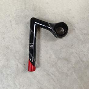 튜브 직경 31.8mm/22.2mm 고정 기어 자전거 구즈넥 스템 싱글 스피드 자전거 알루미늄 합금 블랙 실버 스템 길이 150mm