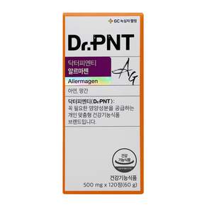 녹십자웰빙 녹십자웰빙 닥터피엔티 알르마젠 120정(1개월)