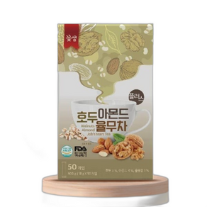 견과류 율무차 50개 곡물차 분말 스틱 호두 아몬드 직장인 사무실 회사 탕비실