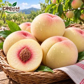 산지직송 고당도 설아복숭아 설리 설도 겨울복숭아 1kg