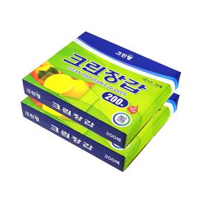 크린랩 크린장갑 200매