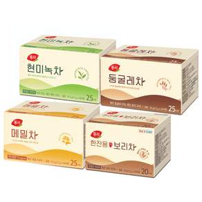동서 차세트 2호(둥굴레차+메밀차+현미녹차+한잔용보리차)