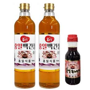 [홍일] 백간장소스 900 2개 + 맛장200