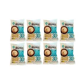 청정원 콩담백면 150g x 8개 1세트 건강식 글루텐프리 당류 제로 저칼로리