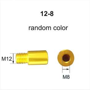 낚시 그물 막대 포드 커넥터 M8/M10/M12 나사 그물 헤드 어댑터 낚시 착륙 작살 딥 부품