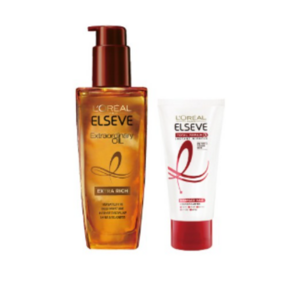 로레알파리 엑스트라오디네리오일 엑스트라 리치 100ml + 헤어팩 50ml 세트