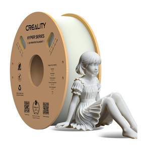 손도리 크리얼리티 Creality 고속 프린팅 Hyper PLA 3D 프린터 필라멘트 1KG, 화이트