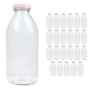 가인글로벌 핑크캡 24p + 밀크티병 24p