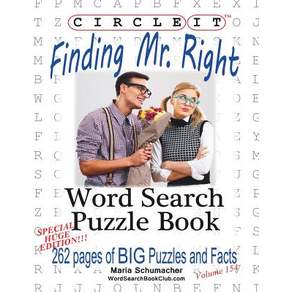 Circle It Finding Mr. Right Large Print Word Search Puzzle Book Paperback