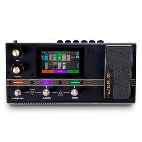 HeadRush Wi-Fi Bluetooth IR USB Flex Prime 멀티 이펙터 기타 터치 스크린이 장착 된