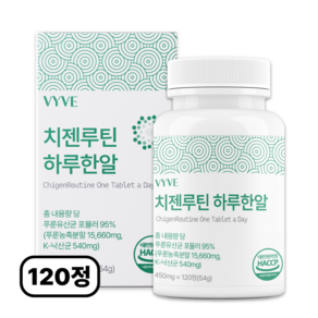[정품] 바이브 치젠루틴 하루한알, 1개, 120정