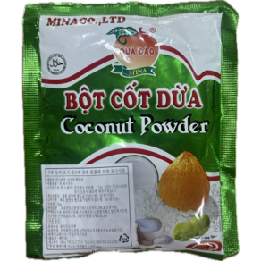 베트남 미나 코코넛파우더 MINACO BOT COT DUA Coconut powder 5개 50g 5개