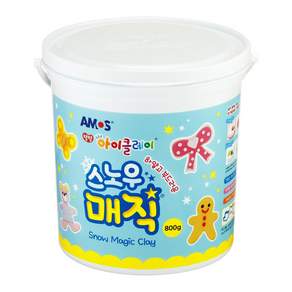 아모스 탱탱 아이클레이 스노우매직 벌크