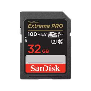 샌디스크코리아 공식인증정품 SD메모리카드 SDHC Extreme Pro 익스트림 프로 UHS-I SDXXO 32GB