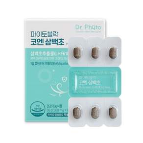 닥터파이토 파이토블락 코엔삼백초 LHF618, 60정, 1개
