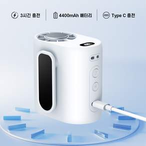 NICESUN 냉각패드 휴대용 바디 선풍기 허리걸이 겸용 클립형 냉풍 쿨링팬 캠핑 야외 작업용