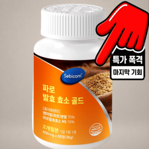 센트휴 파로 발효 효소 골드 600mg