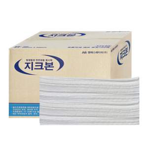 지크본 유흡착제 패드 중형 100매 흡착패드 기름제거흡착제 흡착포 기름흡수