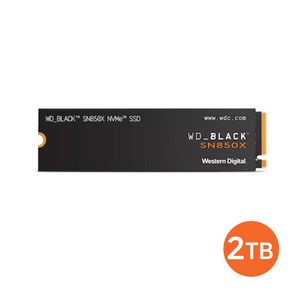 WD BLACK SN850X M.2 NVMe