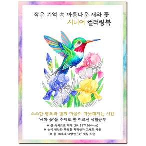 그림빛 어르신 색칠공부 색칠도안 치매예방 시니어 컬러링북 인지향상