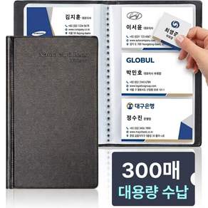 베루온 프리미엄 대용량 정리 보관 명함집