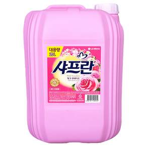 LG생활건강 샤프란 20L 섬유유연제 대용량 - 1통