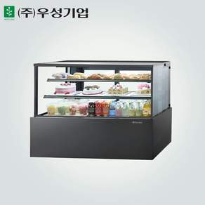 우성 업소용 카페 베이커리 제과쇼케이스 1200 사각 3단 GWBKRG12CF