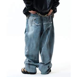 [매장정품] 크리틱 CRITIC DIRTY WASHED DENIM PANTS LIGHT BLUE CTDPFA001LB 2273533