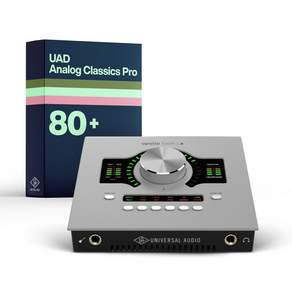 [기어라운지 공식] Universal Audio Apollo Twin X DUO | Gen 2 w. UAD Analog Classics Pro 오디오인터페이스 홈레코딩 플러그인