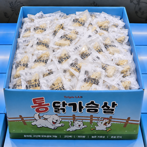 트리플랩 강아지 통닭가슴살 반려동물 애견 간식