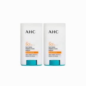 AHC 내추럴 퍼펙션 프레쉬 선스틱 2개 (SPF50+ PA++++)