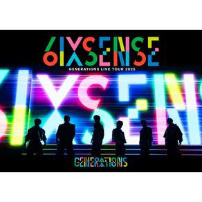 GENERATIONS LIVE TOUR 2025 "6IX SENSE" (DVD) - GENERATIONS from EXILE TRIBE [DVD] (초회 슬리브