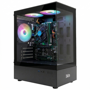 게이밍컴퓨터 조립PC 데스크탑 본체, 블랙, 2번 사무용 중급 i5-6500, 240GB, 16GB, WIN11 Home